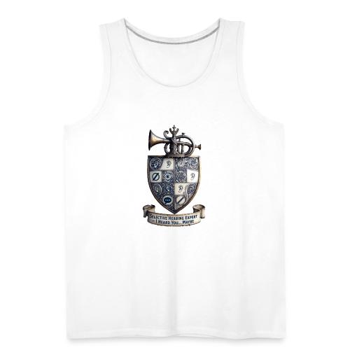 Selective Hearing Expert Crest T Shirt - Men's Premium Tank