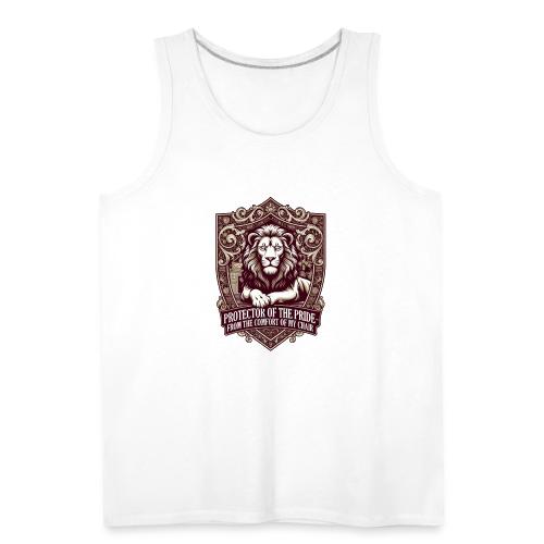 Protector of the Pride T Shirt, Sarcastic Dad Gif - Men's Premium Tank