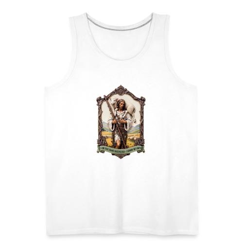 I Am The Good Shepherd T Shirt, Christian Gift - Men's Premium Tank