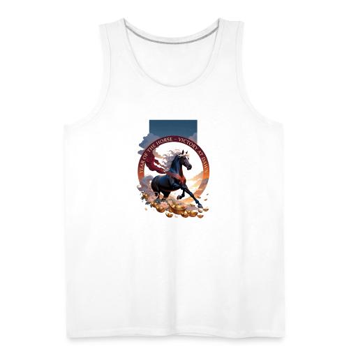 Year of the Horse Dawn T Shirt,Lunar New Year Gift - Men's Premium Tank