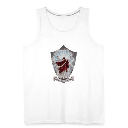 Easter Ascended in Glory T Shirt,Resurrection Gift - Men's Premium Tank