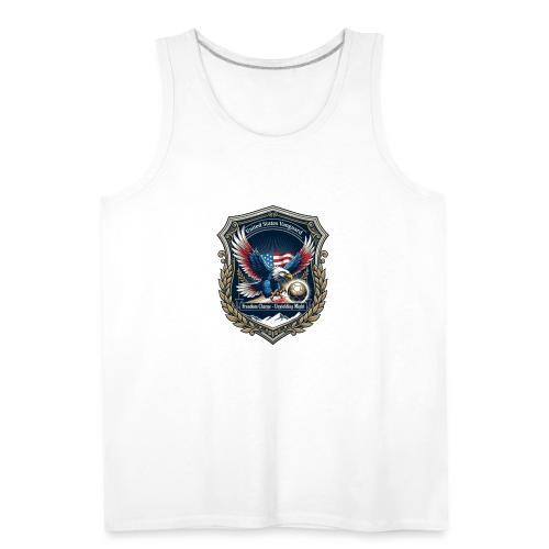 USA Eagle Vanguard T-Shirt,American Flag PrideGift - Men's Premium Tank