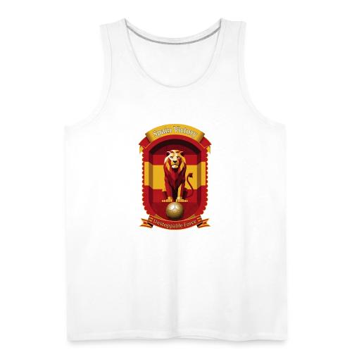 Spain Lion Victory T-Shirt, Flag Pride Crest Gift - Men's Premium Tank