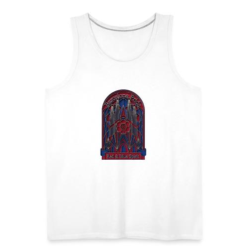 Barcelona Scarlet Pride T Shirt, Vibrant City Gift - Men's Premium Tank