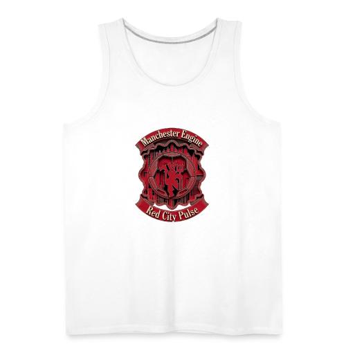 Red Manchester T Shirt, Red Soccer City Pride Gift - Men's Premium Tank