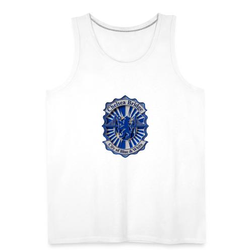 Chelsea Blue Bridge T Shirt, Soccer Fan Gift - Men's Premium Tank