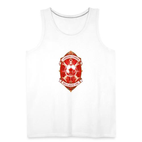 Red London Cannon T Shirt,Football City Pride Gift - Men's Premium Tank