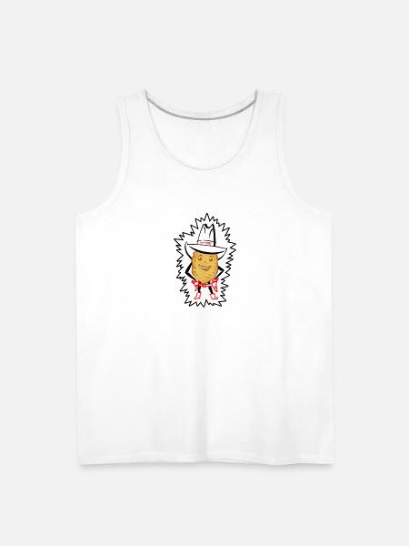 Slim Chipley - Men's Premium Tank - white