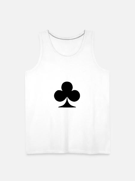 Club Card - Men's Premium Tank - white
