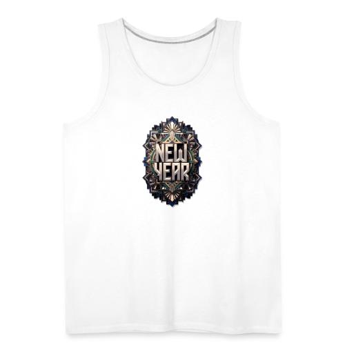 Evergreen New Year T-Shirt - Men's Premium Tank