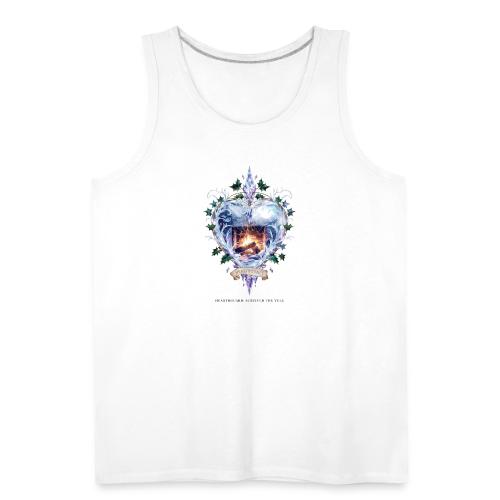 Imbolc Candle Veil T-Shirt | Veiled Rebirth - Men's Premium Tank