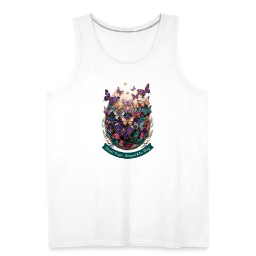 Easter Dawn's Flutter Butterfly T Shirt, Gift - Men's Premium Tank