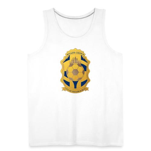 Riyadh Crown T Shirt, Modern Desert Pride Gift - Men's Premium Tank