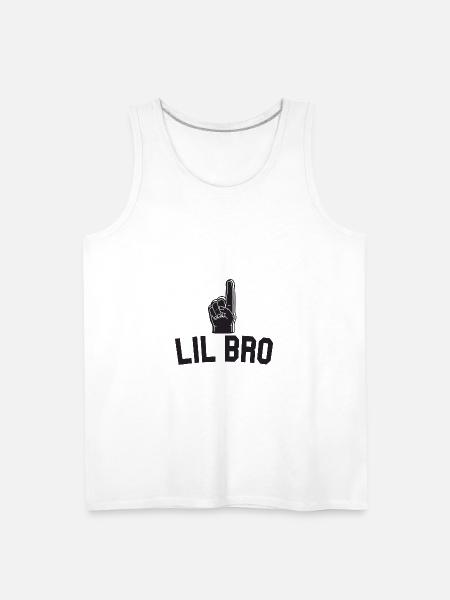 lil bro - Men's Premium Tank - white