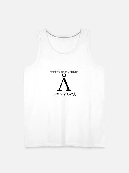 Stargate SG1 - There Is No Place Like Earth - Men's Premium Tank - white