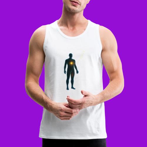 Glowing Chest Personl - Men's Premium Tank