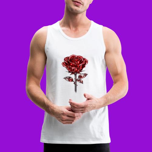 Silver Rose - Men's Premium Tank