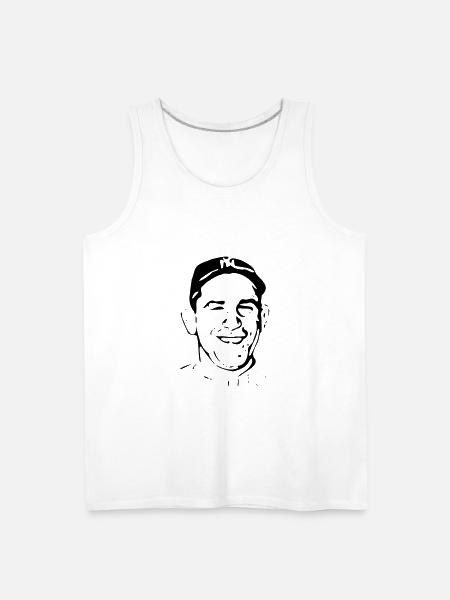 Yogi Berra Style - Men's Premium Tank - white