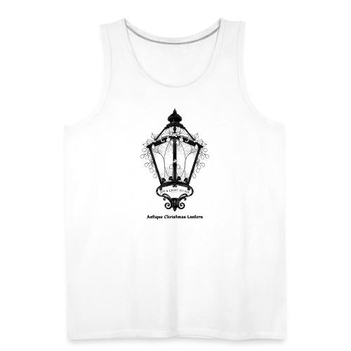 Antique Christmas Lantern T-Shirt - Men's Premium Tank