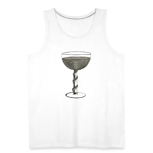 Wine glass - Men's Premium Tank
