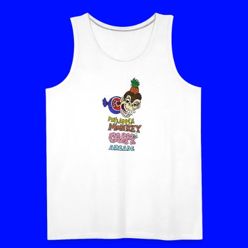 pineapple gum monkey arcade - Men's Premium Tank