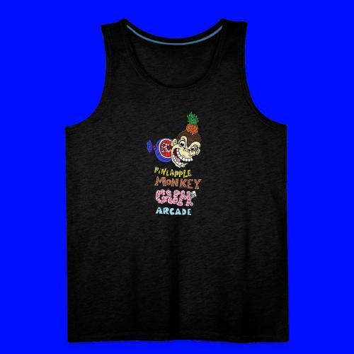 pineapple gum monkey arcade - Men's Premium Tank