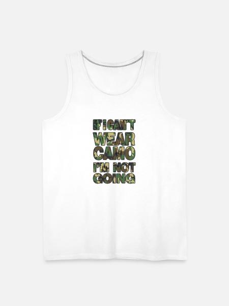 camo - Men's Premium Tank - white