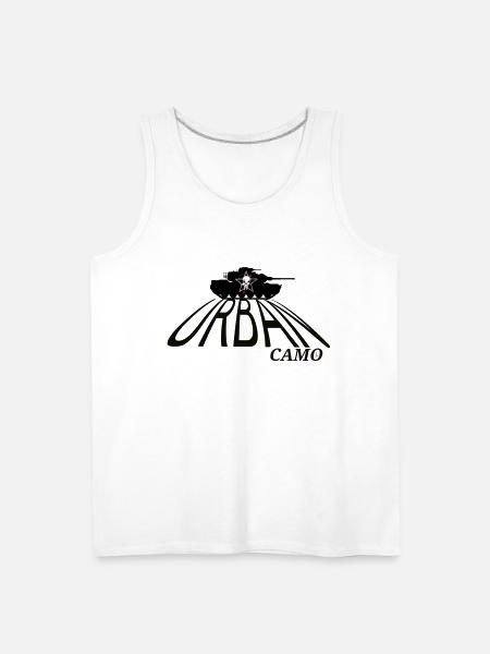 Urban Camo Tank - Men's Premium Tank - white