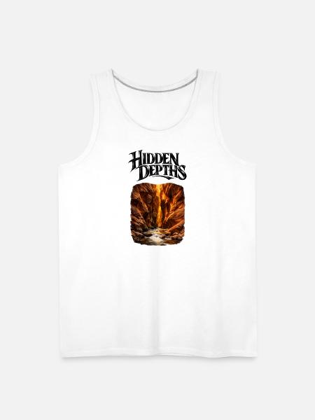 Hidden Depths Canyon Glow - Men's Premium Tank - white