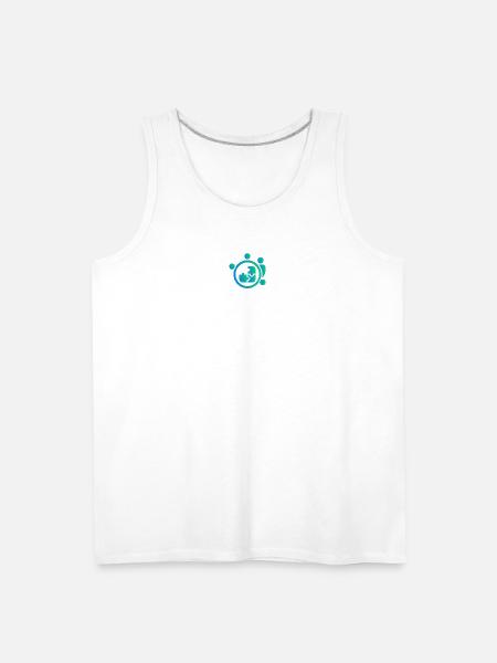 Global Team Connection - Men's Premium Tank - white