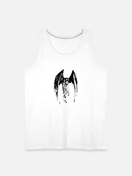 The Mothman - Men's Premium Tank - white
