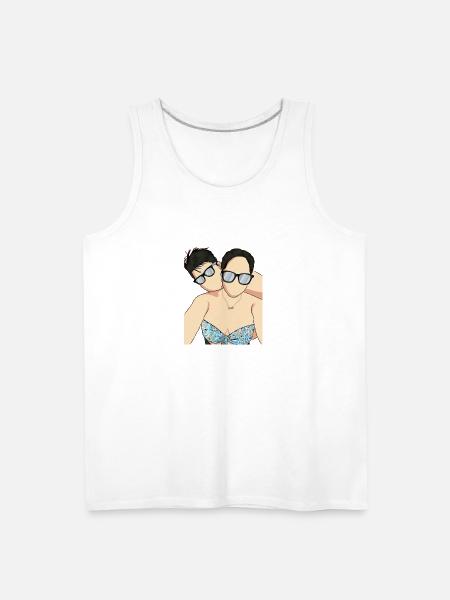 Gorgeous - Men's Premium Tank - white