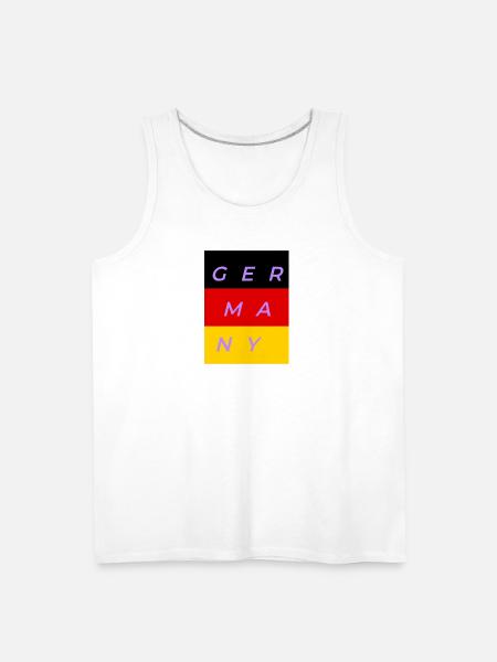 Germany - Men's Premium Tank - white