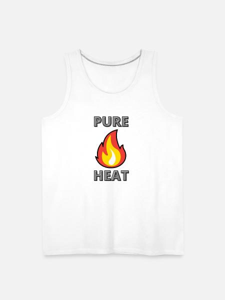 PURE HEAT - Men's Premium Tank - white