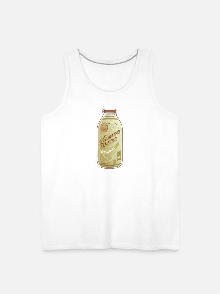 Backrooms Almond Water Original Label - Men's Premium Tank - white