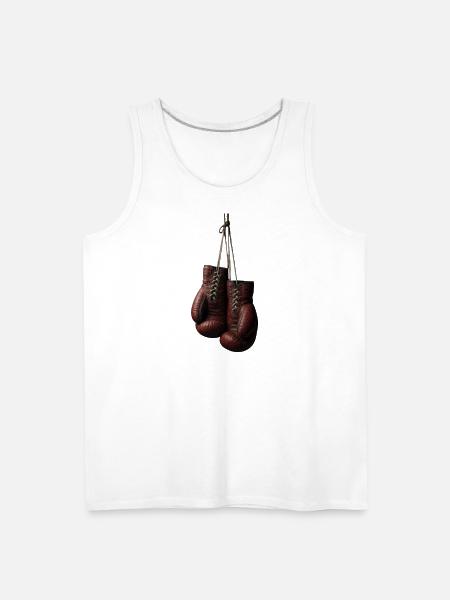 Boxing - Men's Premium Tank - white