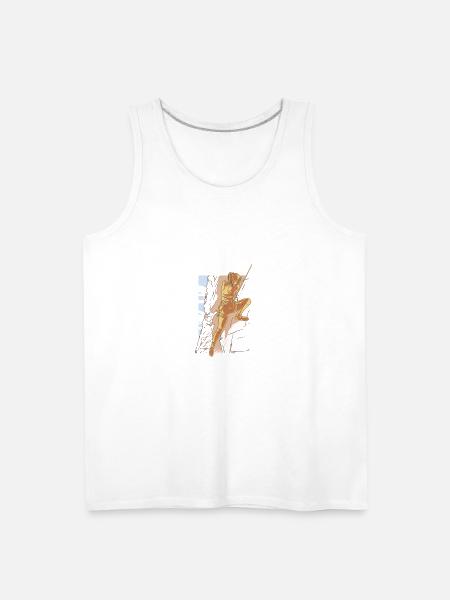 Climb - Men's Premium Tank - white