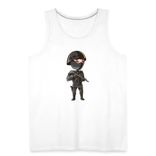 Saxon the SWAT Officer - Men's Premium Tank