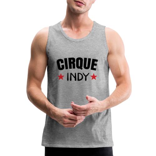 Cirque Indy - Red Stars - Men's Premium Tank
