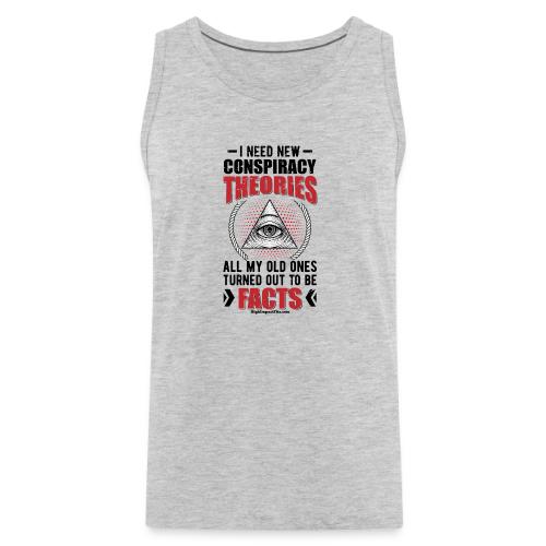 Conspiracy Triangle for Light Colors - Men's Premium Tank