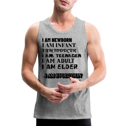 I Am Evolution - Men's Premium Tank