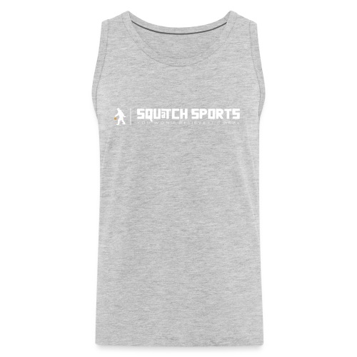 Squatch Sports white - Men's Premium Tank
