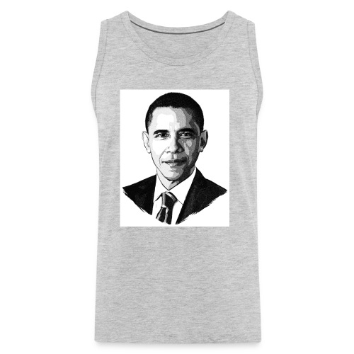 Cool Obama T-shirt - Men's Premium Tank