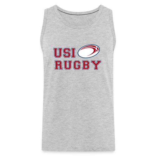 USI Rugby with ball - Men's Premium Tank