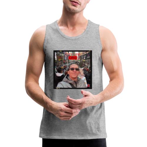 City Life Org Manhattan ft Jean - Men's Premium Tank