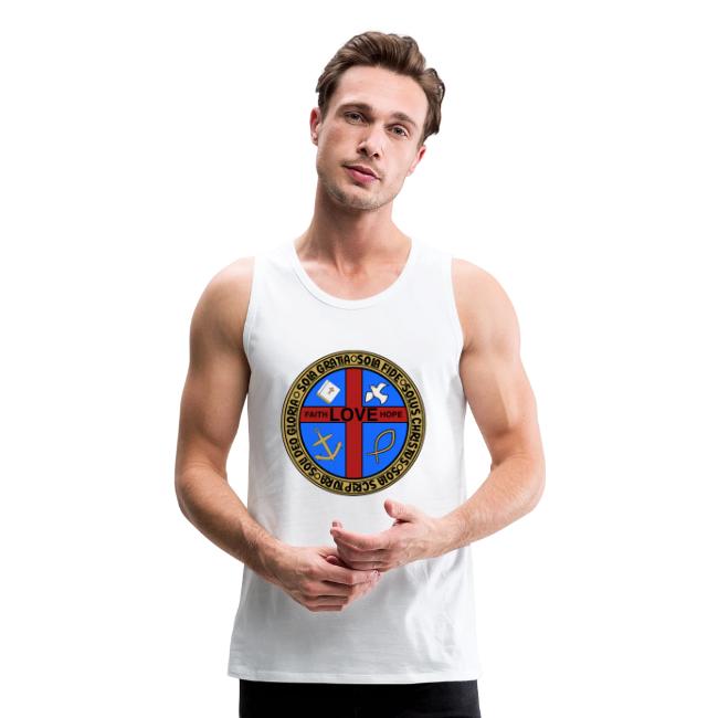 Five Solas Faith Hope Love Shirt–Christian Symbols