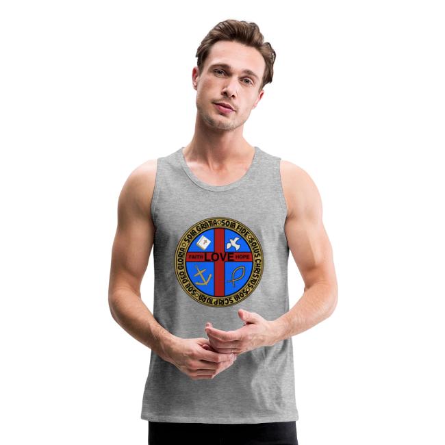 Five Solas Faith Hope Love Shirt–Christian Symbols