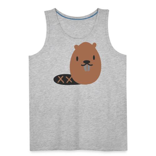 Cute Beaver - Men's Premium Tank
