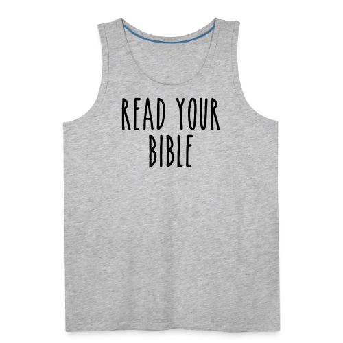 Read Your Bible - Men's Premium Tank