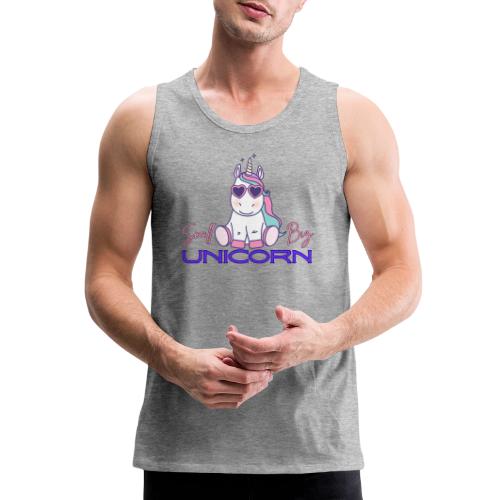 Small Biz Unicorn Glow Up - Men's Premium Tank